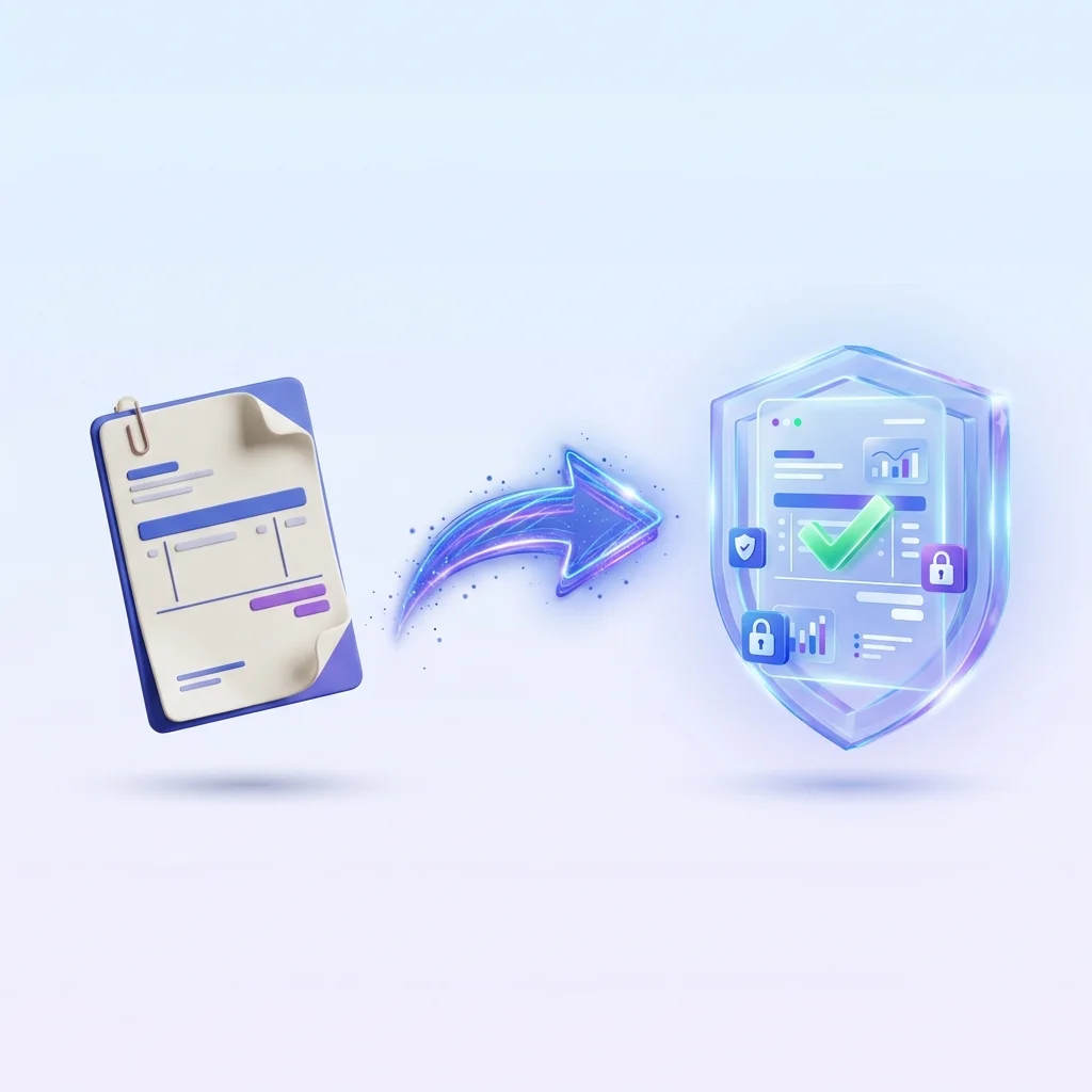 Transformation d'une facture papier en facture électronique sécurisée et conforme